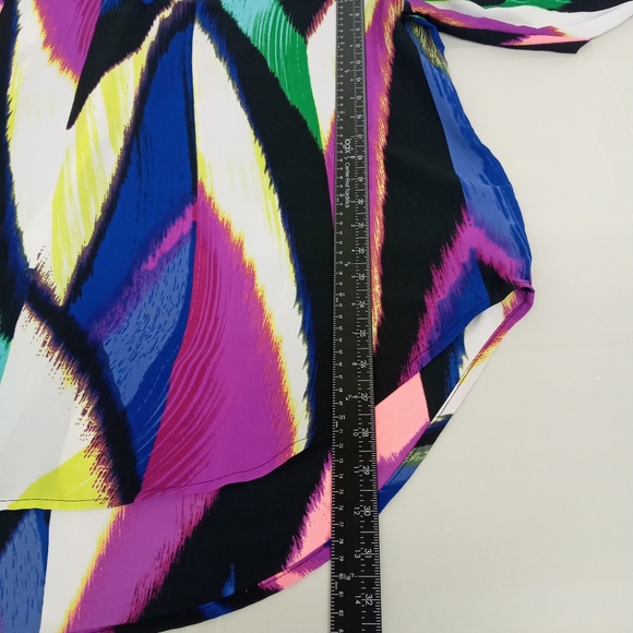 18/20W Cato WOMAN multi color abstract print Polyester plus size dressy top - Picture 9 of 10